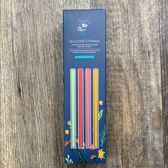 chic & tonic Other - New to the Lou Silicone Straws Set